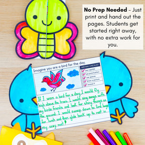 1,000 No-Prep Writing Crafts + Prompts YEAR-LONG BUNDLE