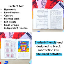 Load image into Gallery viewer, Subtraction Facts Mini Books MEGA BUNDLE Numbers 0 to 12