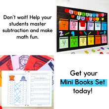 Load image into Gallery viewer, Subtraction Facts Mini Books MEGA BUNDLE Numbers 0 to 12