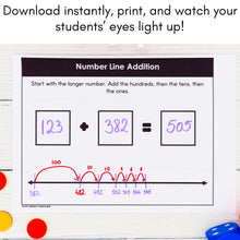 Load image into Gallery viewer, 137 Kindergarten &amp; 1st Grade Math Mats and Graphic Organizers (Included in 800+ Math Mats MEGA BUNDLE)
