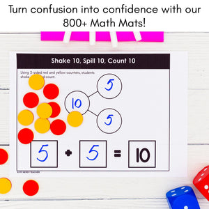800+ Math Mats and Graphic Organizers MEGA BUNDLE - 1st to 4th Grade ...