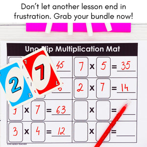 615 3rd 4th 5th Grade Math Mats and Graphic Organizers  (Included in 800+ Math Mats MEGA BUNDLE)