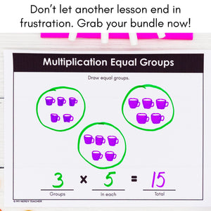 615 3rd 4th 5th Grade Math Mats and Graphic Organizers  (Included in 800+ Math Mats MEGA BUNDLE)