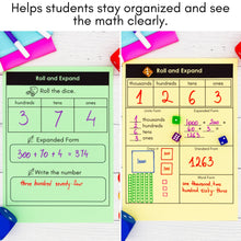 Load image into Gallery viewer, 615 3rd 4th 5th Grade Math Mats and Graphic Organizers  (Included in 800+ Math Mats MEGA BUNDLE)