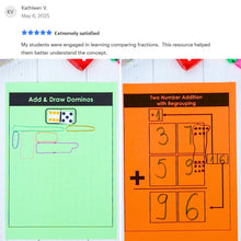 Load image into Gallery viewer, 615 3rd 4th 5th Grade Math Mats and Graphic Organizers  (Included in 800+ Math Mats MEGA BUNDLE)