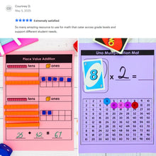 Load image into Gallery viewer, 615 3rd 4th 5th Grade Math Mats and Graphic Organizers  (Included in 800+ Math Mats MEGA BUNDLE)