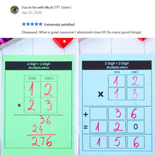 Load image into Gallery viewer, 615 3rd 4th 5th Grade Math Mats and Graphic Organizers  (Included in 800+ Math Mats MEGA BUNDLE)