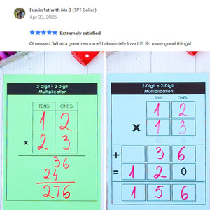 615 3rd 4th 5th Grade Math Mats and Graphic Organizers  (Included in 800+ Math Mats MEGA BUNDLE)