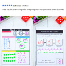 Load image into Gallery viewer, 615 3rd 4th 5th Grade Math Mats and Graphic Organizers  (Included in 800+ Math Mats MEGA BUNDLE)