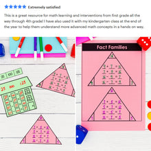 Load image into Gallery viewer, 615 3rd 4th 5th Grade Math Mats and Graphic Organizers  (Included in 800+ Math Mats MEGA BUNDLE)