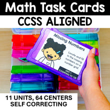 Load image into Gallery viewer, 1st Grade Math Task Cards, Centers, Games MEGA BUNDLE - CCSS Aligned