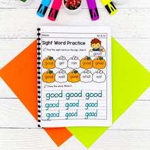 Load image into Gallery viewer, Fall Kindergarten Yearlong Math &amp; Literacy