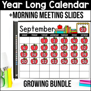 Buy3Get1 FREE B8 - Morning Bins, Kindergarten Centers, Digital Calendar, Numbers 0 to 20