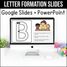 Load image into Gallery viewer, Letter Formation Slides with GIFs - PowerPoint and Google Slides