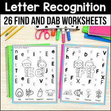 Load image into Gallery viewer, Letter Recognition Worksheets