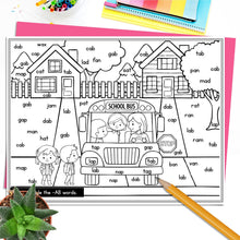 Load image into Gallery viewer, Buy3Get1 FREE B15 - CVC Word Worksheets, Phonics Books, Short Vowels Task Cards