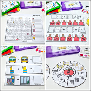 Buy3Get1 FREE B8 - Morning Bins, Kindergarten Centers, Digital Calendar, Numbers 0 to 20