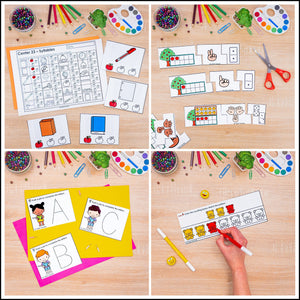 Buy3Get1 FREE B8 - Morning Bins, Kindergarten Centers, Digital Calendar, Numbers 0 to 20