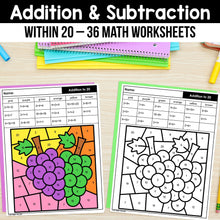 Load image into Gallery viewer, Addition and Subtraction within 20