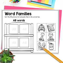 Load image into Gallery viewer, Buy3Get1 FREE B15 - CVC Word Worksheets, Phonics Books, Short Vowels Task Cards