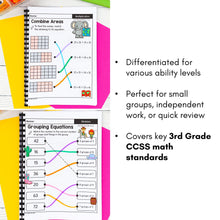 Load image into Gallery viewer, 3rd Grade Math Worksheets MEGA BUNDLE