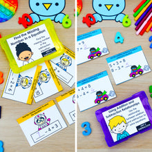 Load image into Gallery viewer, Subtraction - 1st Grade Math Task Cards, Centers, Games - CCSS Aligned