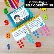 Load image into Gallery viewer, Word Problems - 1st Grade Math Task Cards, Centers, Games - CCSS Aligned