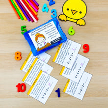 Load image into Gallery viewer, Word Problems - 1st Grade Math Task Cards, Centers, Games - CCSS Aligned