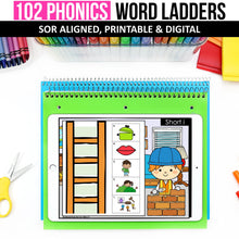 Load image into Gallery viewer, Buy3Get1 FREE B13 - Word Ladders, Decodable Puzzles, Mini Books, I Spy Phonics