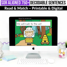 Load image into Gallery viewer, Buy3Get1 FREE B10 - Sound Wall, Literacy Centers, Phonics Assessment, Read and Match