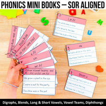 Load image into Gallery viewer, Phonics Mini Books MEGA BUNDLE - SOR Aligned - K - 2nd Grade
