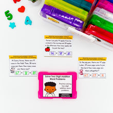 Load image into Gallery viewer, 2-Digit &amp; 3-Digit Addition and Subtraction - 2nd Grade Math Task Cards - CCSS Aligned