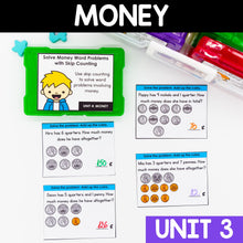 Load image into Gallery viewer, Money - 2nd Grade Math Task Cards - CCSS Aligned
