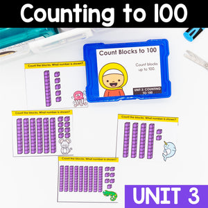 Kindergarten Math Task Cards - CCSS Aligned