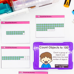 Kindergarten Math Task Cards - CCSS Aligned