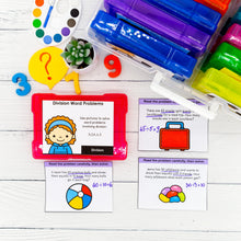 Load image into Gallery viewer, Division - 3rd Grade Math Task Cards - CCSS Aligned