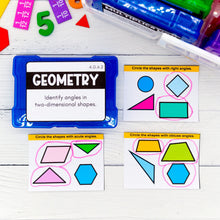 Load image into Gallery viewer, Geometry - 4th Grade Math Task Cards - CCSS Aligned