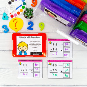 Rounding & Estimation - 3rd Grade Math Task Cards - CCSS Aligned – My ...