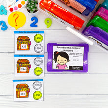 Load image into Gallery viewer, Rounding &amp; Estimation - 3rd Grade Math Task Cards - CCSS Aligned