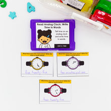 Load image into Gallery viewer, Time - 2nd Grade Math Task Cards - CCSS Aligned