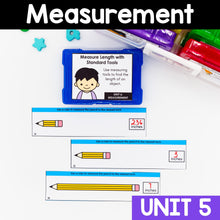Load image into Gallery viewer, Measurement - 2nd Grade Math Task Cards - CCSS Aligned