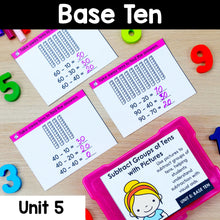 Load image into Gallery viewer, Base Ten - 1st Grade Math Task Cards, Centers, Games - CCSS Aligned