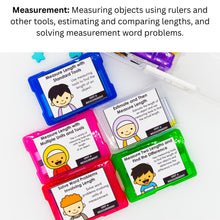Load image into Gallery viewer, Measurement - 2nd Grade Math Task Cards - CCSS Aligned