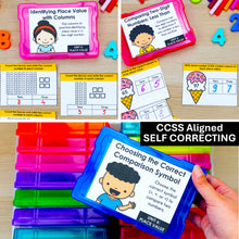 Load image into Gallery viewer, Place Value - 1st Grade Math Task Cards, Centers, Games - CCSS Aligned