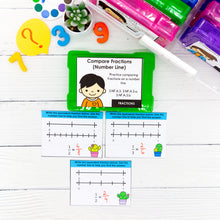 Load image into Gallery viewer, Fractions - 3rd Grade Math Task Cards - CCSS Aligned