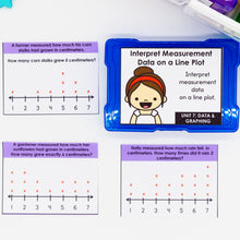 Load image into Gallery viewer, Data &amp; Graphing - 2nd Grade Math Task Cards - CCSS Aligned