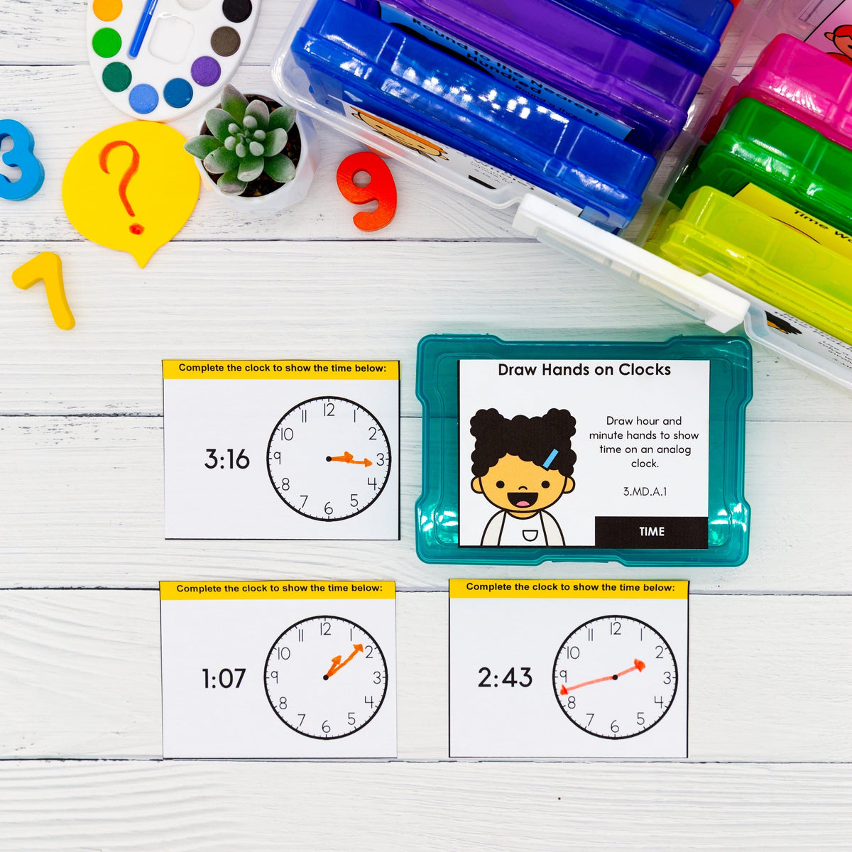Time - 3rd Grade Math Task Cards - CCSS Aligned – My Nerdy Teacher