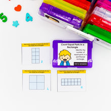 Load image into Gallery viewer, Geometry - 2nd Grade Math Task Cards - CCSS Aligned