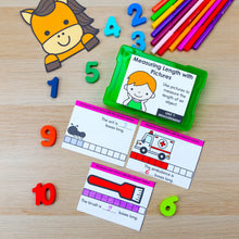 Load image into Gallery viewer, Measurement - 1st Grade Math Task Cards, Centers, Games - CCSS Aligned
