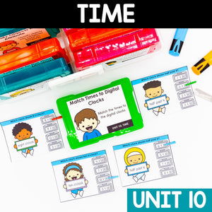 Kindergarten Math Task Cards - CCSS Aligned